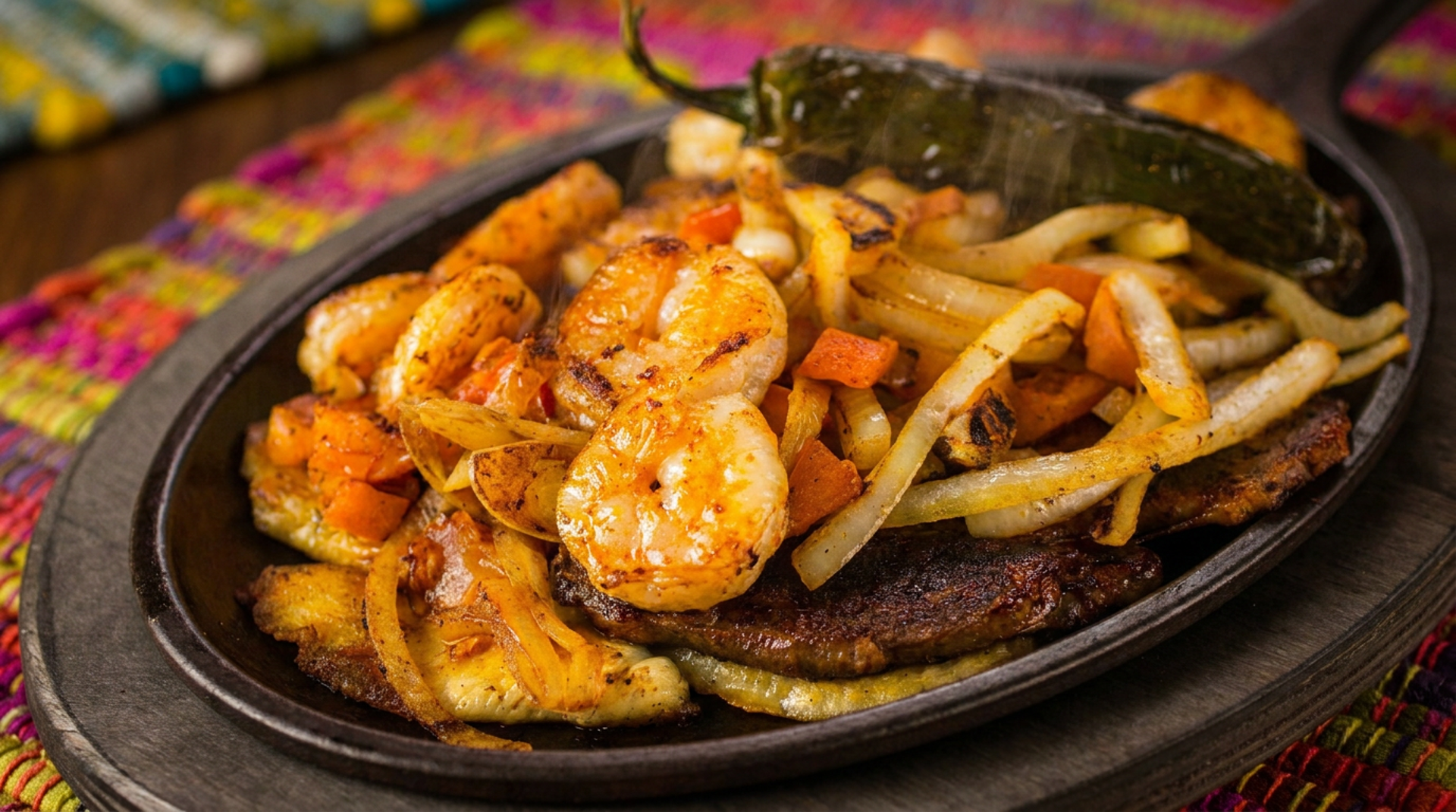 The food, up close