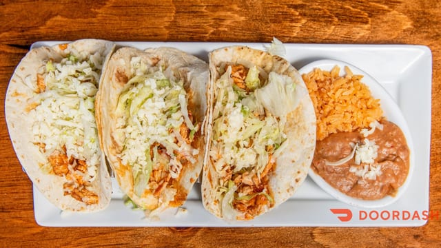 Spicy Buffalo Chicken Tacos.