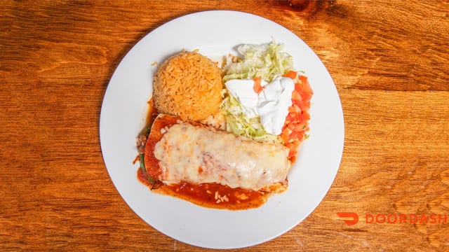 Fajita Burrito Lunch.