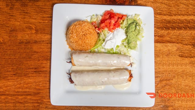Traditional Chimichangas.