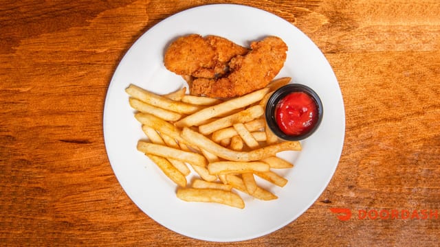 Kids Tenders (2) and Fries.