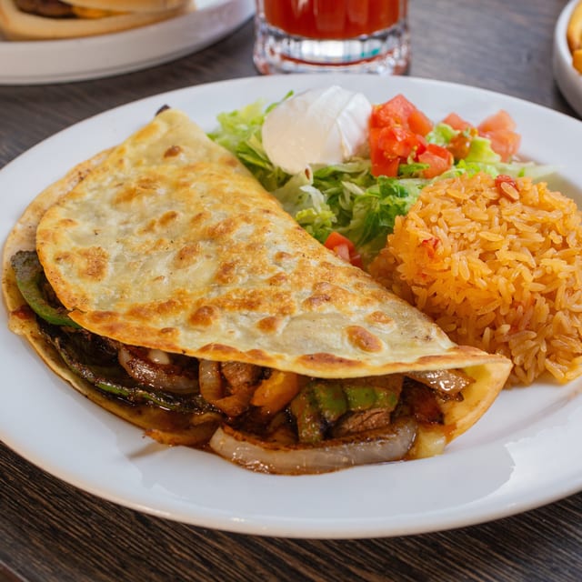 Fajita Quesadilla Dinner.