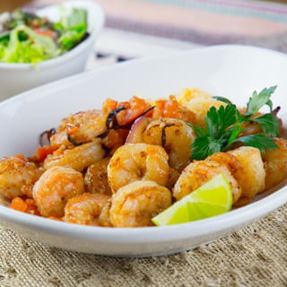 Camarones al Mojo