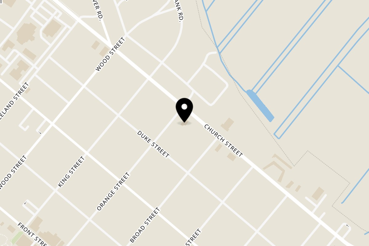 Map showing the location of El Cerro Mexican Bar & Grill Georgetown on 829 Church St in Georgetown